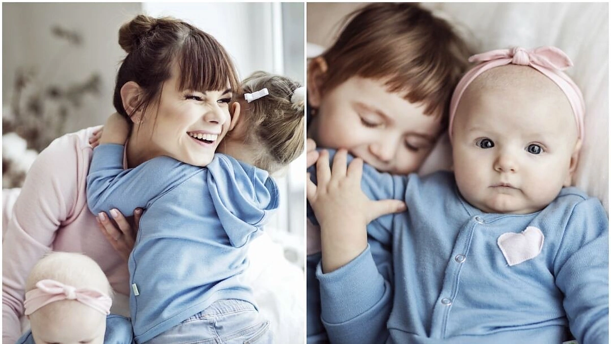 Laura Mazalienė su savo mažylėmis