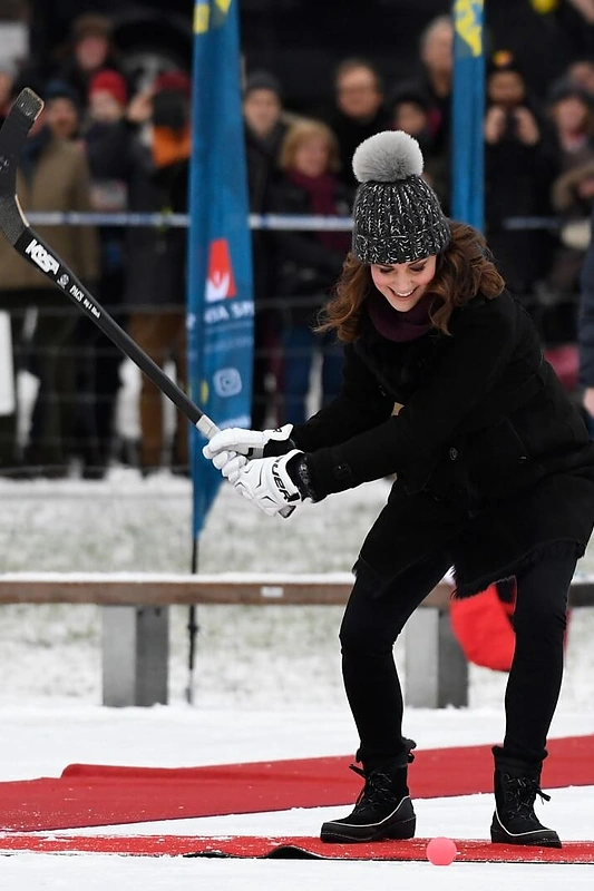 Princas Williamas su žmona Catherine lankosi Švedijoje