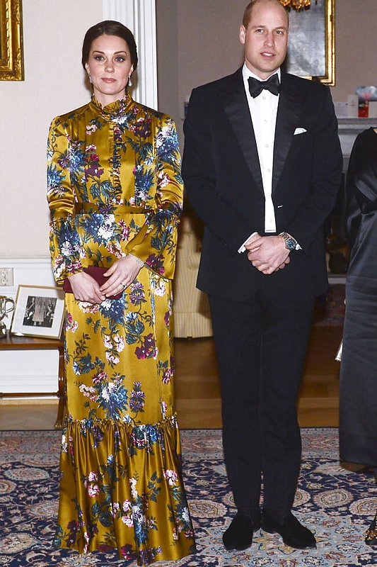 Princas Williamas su žmona Catherine