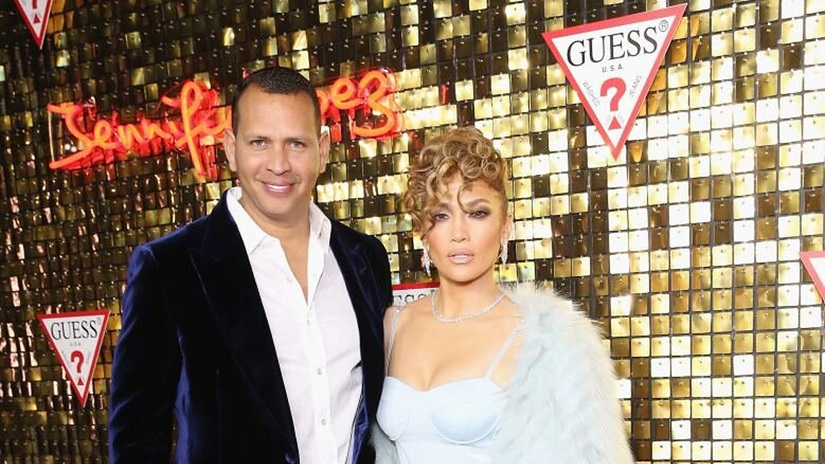 Jennifer Lopez ir Alexas Rodriguezas