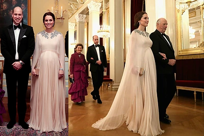 Per puotą Norvegijoje hercogienė Catherine atrodė tarytum deivė