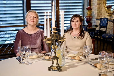 Laidos filmavimo akimirka