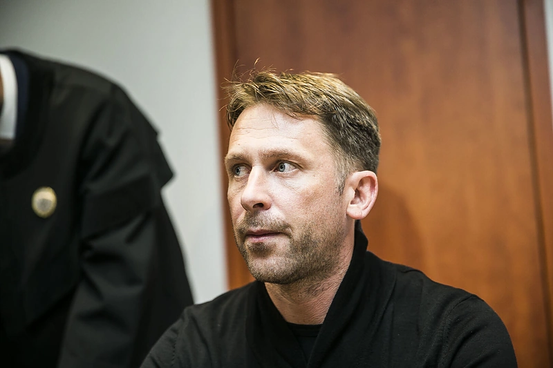 Po teismo posėdžio dėl namo statybos peripetijų Egidijus Dragūnas susigraudino