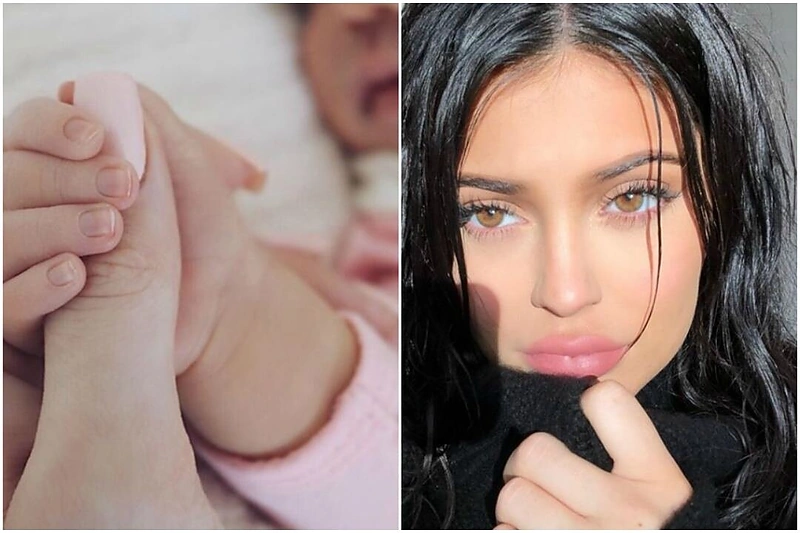 Kylie Jenner su dukra Stormi
