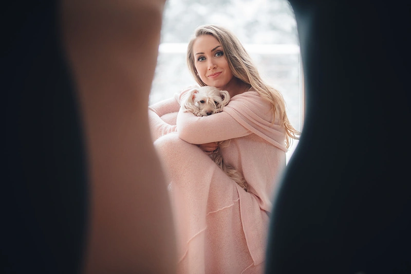 Suknelė ir idėja Milda Bordeaux, modelis balerina Sandra Drodvilaitė