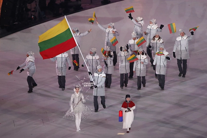 Lietuvos delegacija žiemos olimpinėse žaidynėse