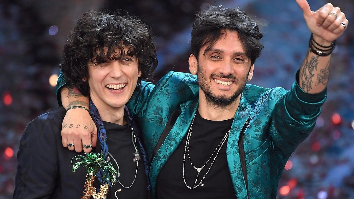 Ermal Meta ir Fabrizio Moro