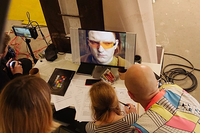 Vido Bareikio dainos „Man taip patinka“ klipo filmavimas