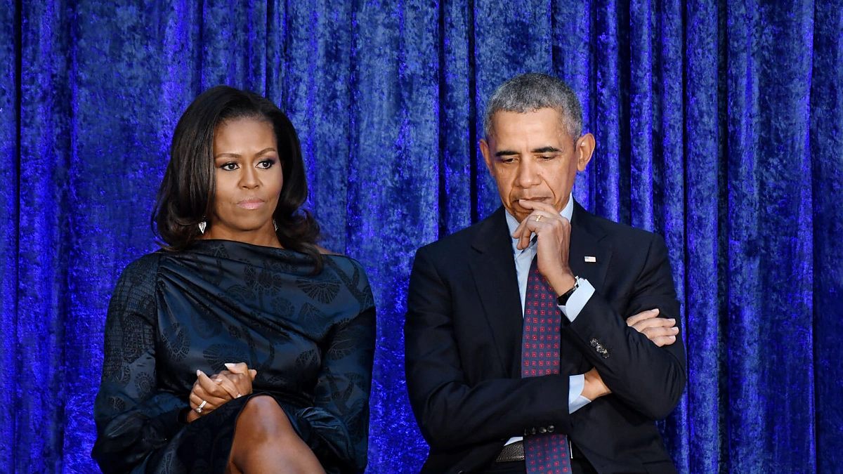 Barackas ir Michelle Obamos