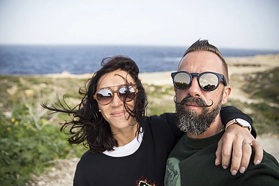 Linas ir Irma Adomaičiai Maltoje