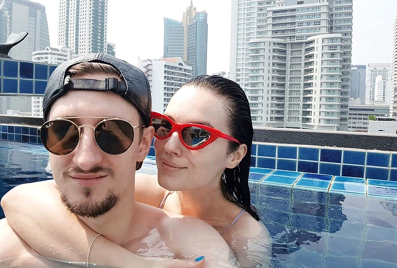 Simonos Burbaitės atostogos Tailande