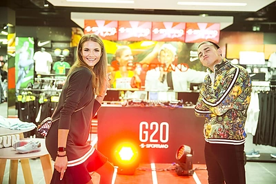 "Sportland" parduotuvės "G20" atidarymas