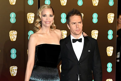 Leslie Bibb ir Samas Rockwellas / „Scanpix“/„PA Wire“/„Press Association Images“ nuotr.