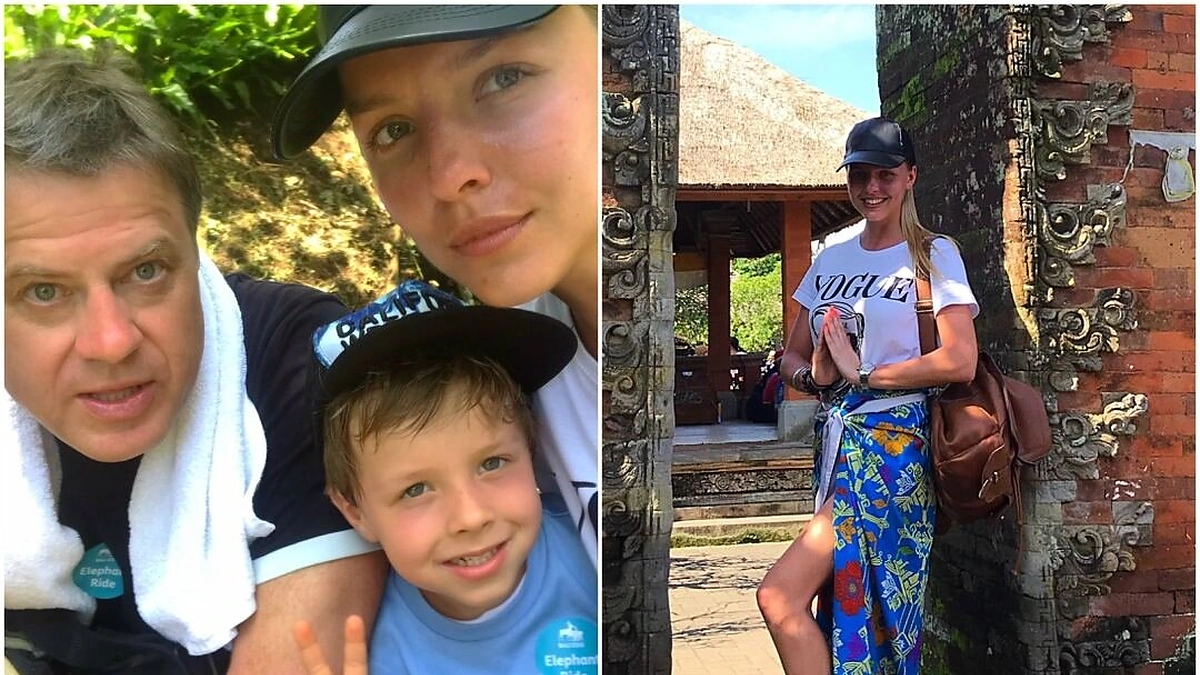 Vaida ir Rolandas Skaisgiriai su sūnumi