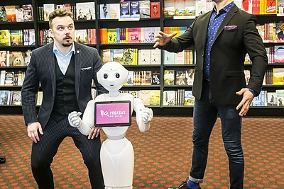 Audrius Bružas ir Kirilas Glušajevas