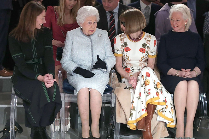 Caroline Rush, Elizabeth II, Anna Wintour, Angela Kelly