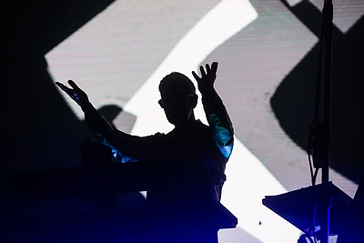 „Depeche Mode“ koncerto akimirka