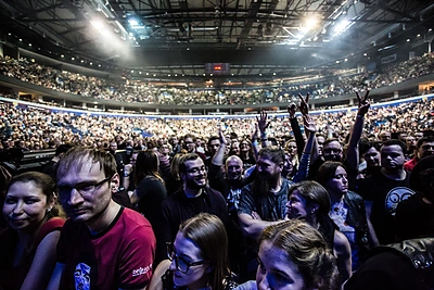 „Depeche Mode“ koncerto akimirka