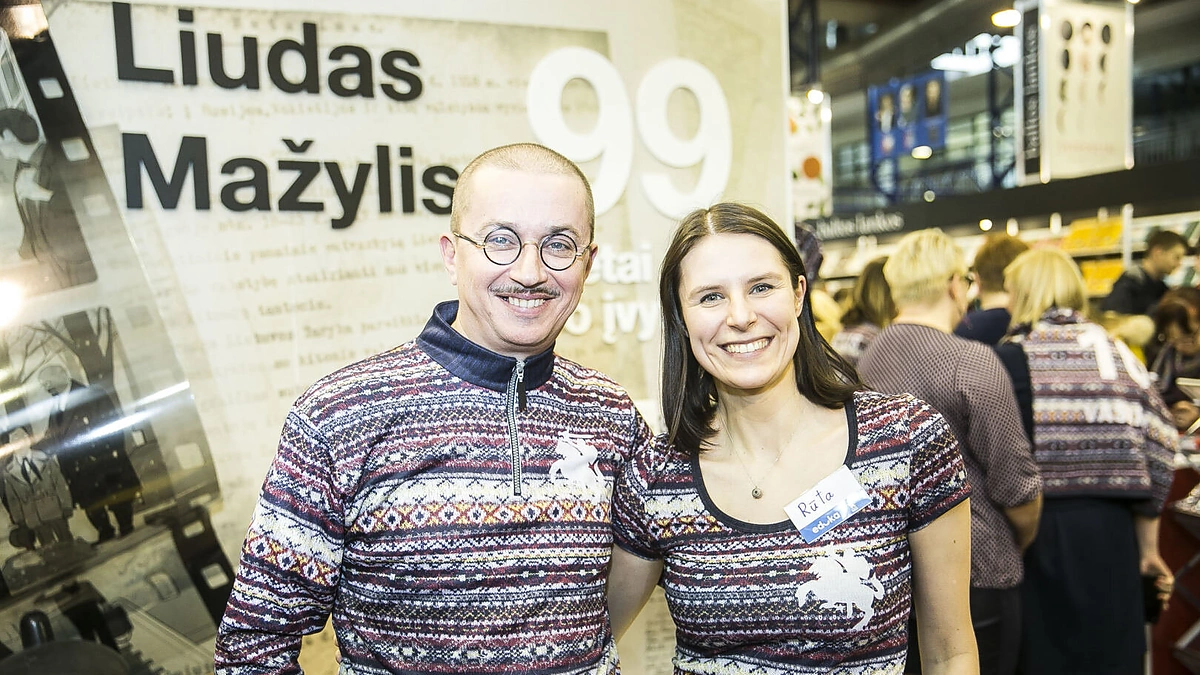 Knygų mugės šurmulys
