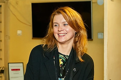 Filmavimo akimirka