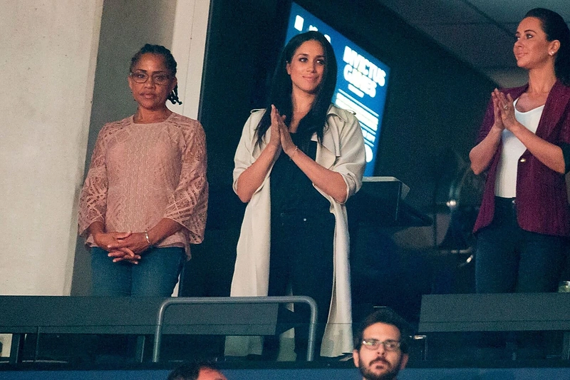 Meghan Markle su mama Doria Radlan