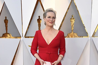 Meryl Streep su („Christian Dior“)