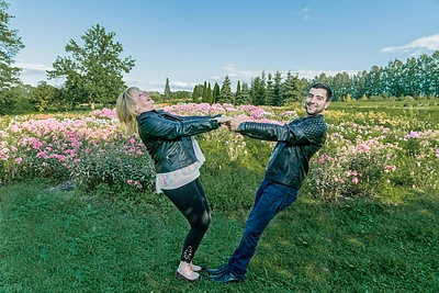 Mantas Vygantas su mylimąja Jolanta / „Filmatas“ nuotr.
