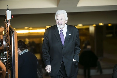 Operos solisto Virgilijaus Noreikos laidotuvių akimirka