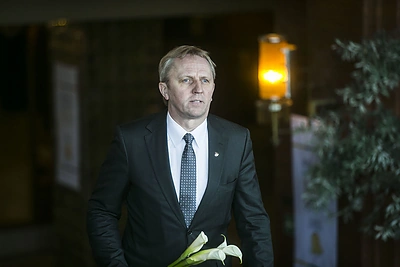 Operos solisto Virgilijaus Noreikos laidotuvių akimirka