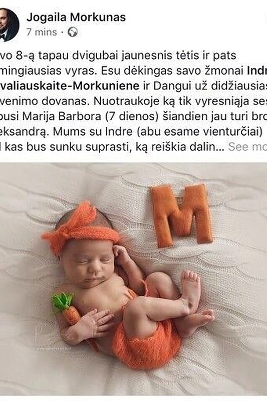 Jogailos Morkūno įrašas feisbuke