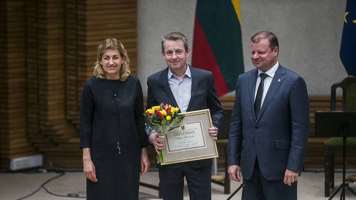 Iškilmių akimirka