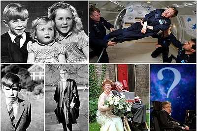 Stepheną Hawkingą prisimenant: genijaus gyvenimas nuotraukose