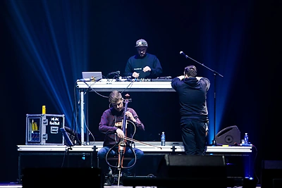 „G&G Sindikato“ repeticijos akimirka