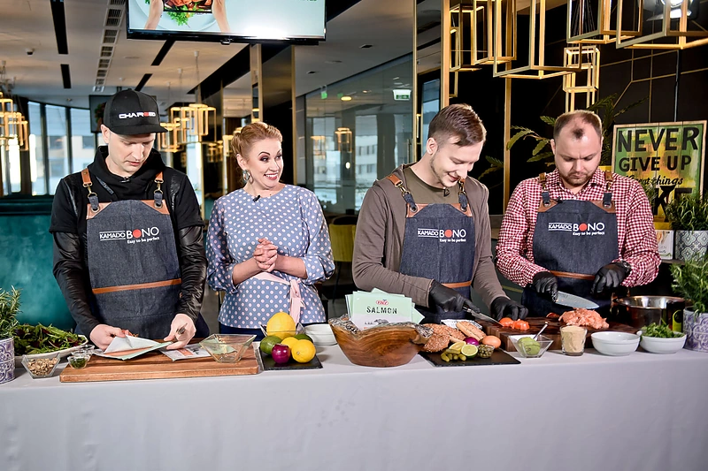 Ugnius Kiguolis su broliu Linu – kulinarinėje laidoje