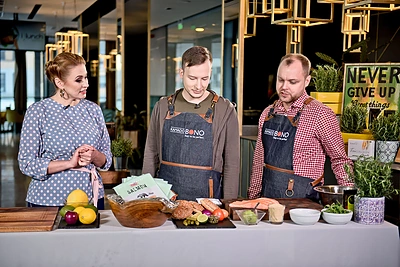 Ugnius Kiguolis su broliu Linu – kulinarinėje laidoje