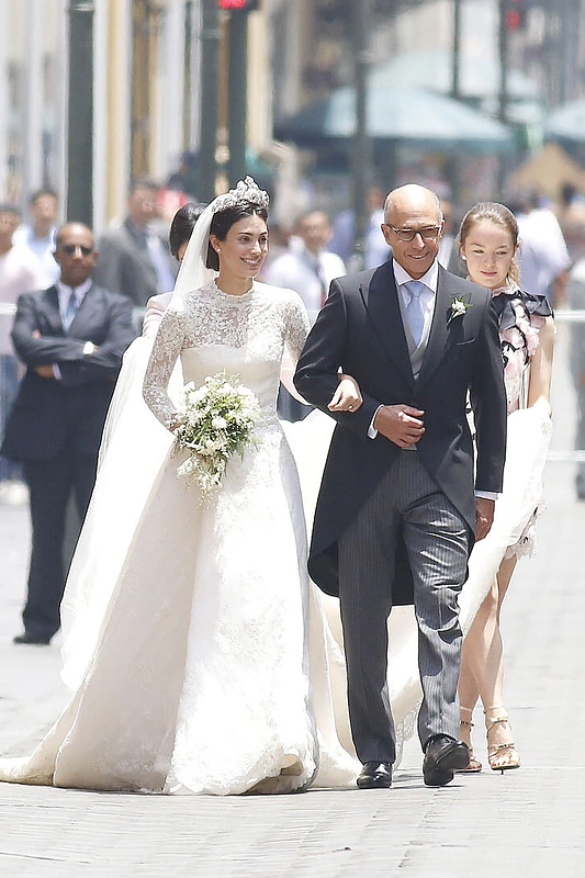 Alessandra de Osma su tėvu Felipe de Osma Berckemeyer