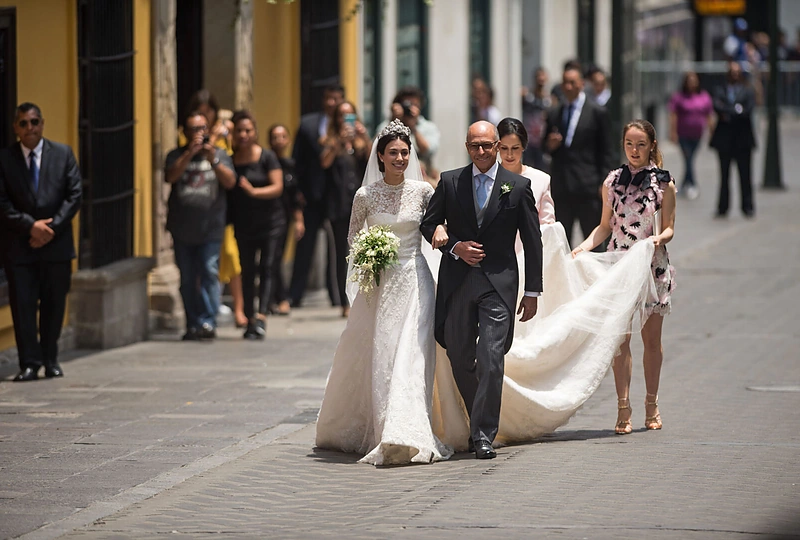 Alessandra de Osma su tėvu Felipe de Osma Berckemeyer