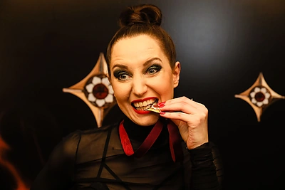 „Auksinio scenos kryžiaus“ šeimininkė A.Krasauskaitė – laiminga teatro ir scenos „auka“