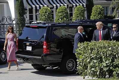 Melania Trump ir Donaldas Trumpas