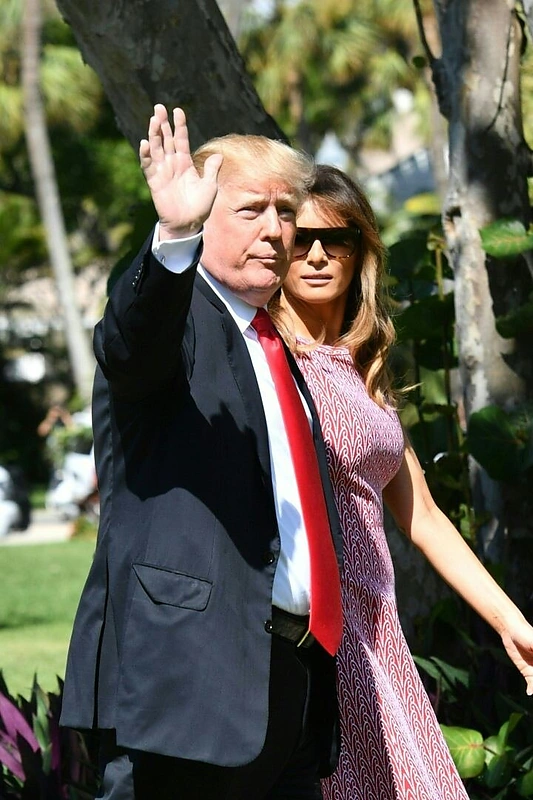 Melania Trump ir Donaldas Trumpas