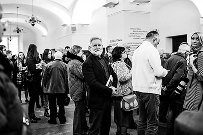 Algimanto Aleksandravičiaus parodos atidarymas