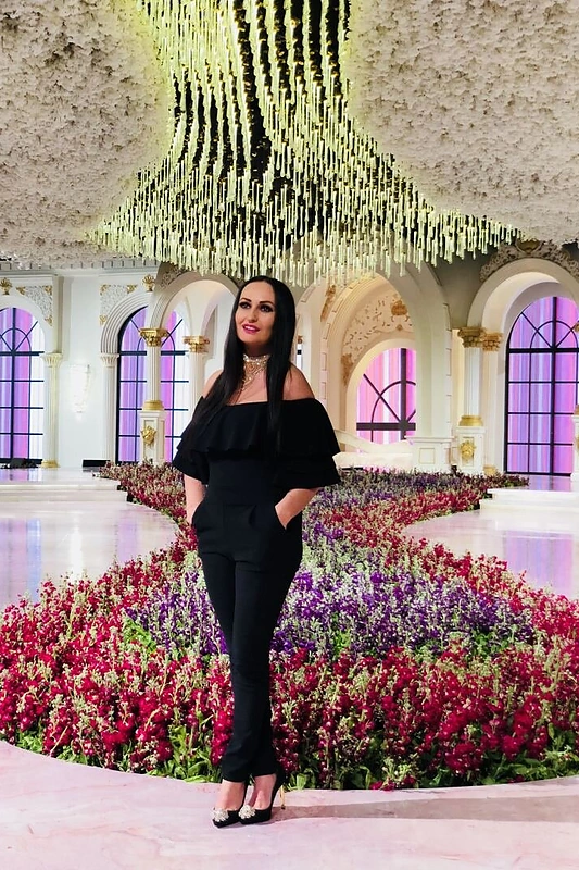 Inga Budrienė lankėsi princesės vestuvėse