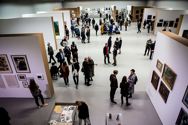 Parodos „Tyliosios kolekcijos“ atidarymo akimirkos