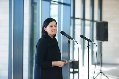 Parodos „Tyliosios kolekcijos“ atidarymo akimirkos