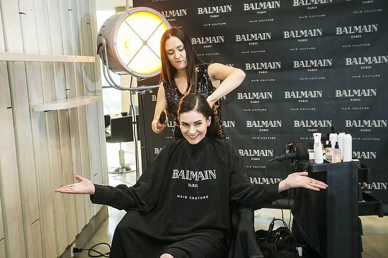 Pristatyta „Balmain Hair Couture“ linija