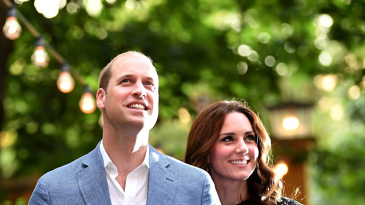 Princas Williamas su žmona Catherine