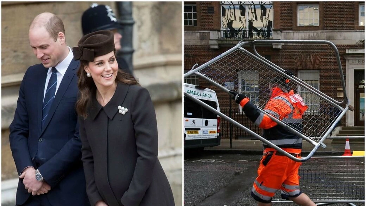 Princas Williamas su žmona Kembridžo hercogiene Catherine
