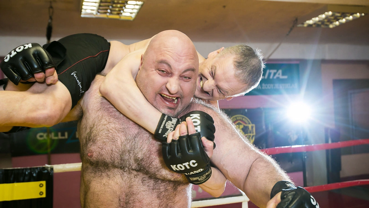 Vidas Blekaitis išmėgino jėgas ringe