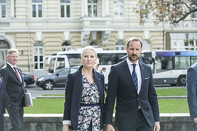 Susitikimo su Norvegijos karališka pora akimirka