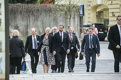 Susitikimo su Norvegijos karališka pora akimirka